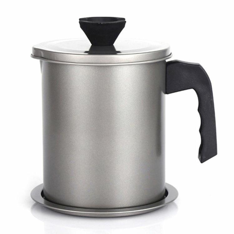 1.4/1.7L Fat Keeper Pot Large Capacity Stainless Steel with Strainer for Kitchen  |   Kitchen Tools Kitchen Accessories Kitchen Tools