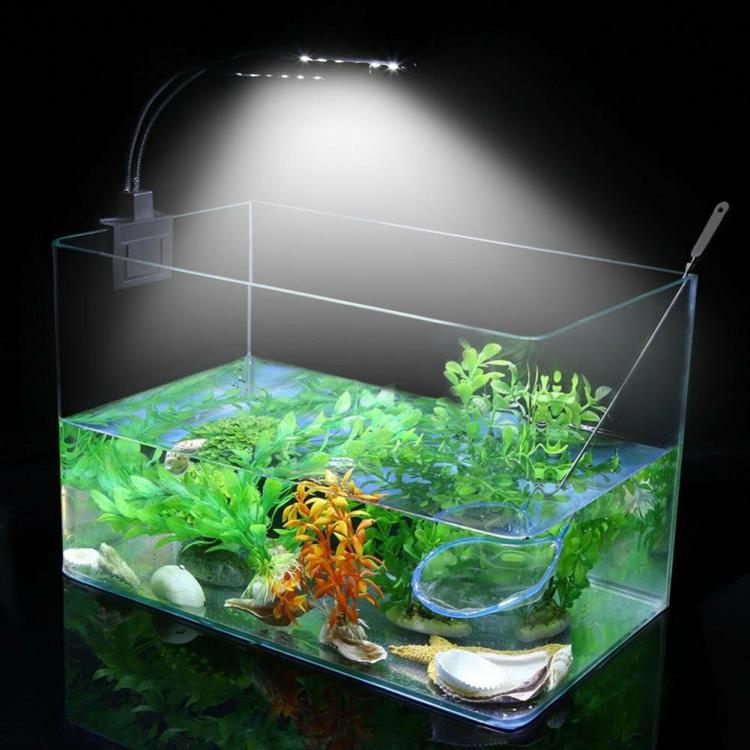 15W LED Waterproof Aquarium Light Fish Tank Aquatic Plants Grow Clip Lamp  |   Aquarium Accessories Aquarium Accessories Aquarium Accessories