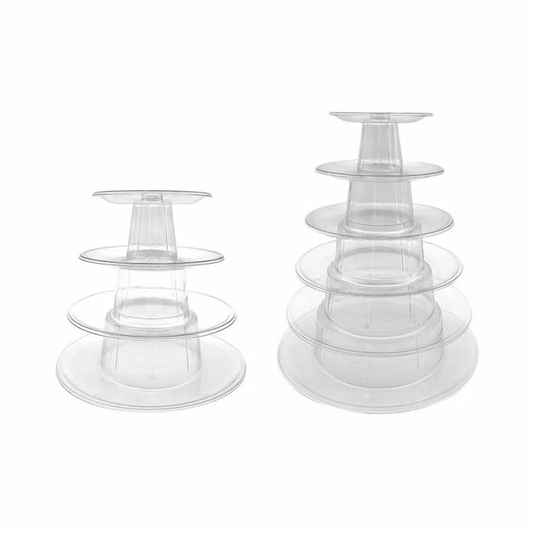 4/6 Tiers Macaron Display Stand Wedding Dessert Tower Rack for Afternoon Tea  |   Kitchen Storage Kitchen Storage Kitchen Storage