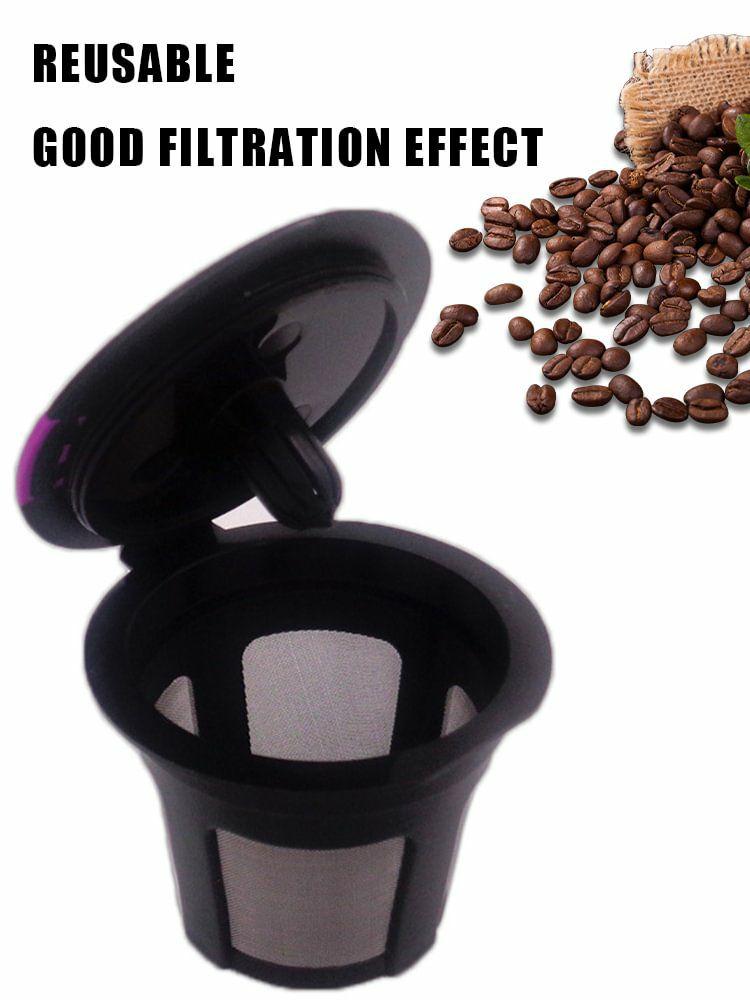 4pcs K-Cup Filter Eco-Friendly with 100pcs Paper Filters K Cup Pod Coffee Filter  |   Coffee Supplies Coffee Supplies Coffee Supplies