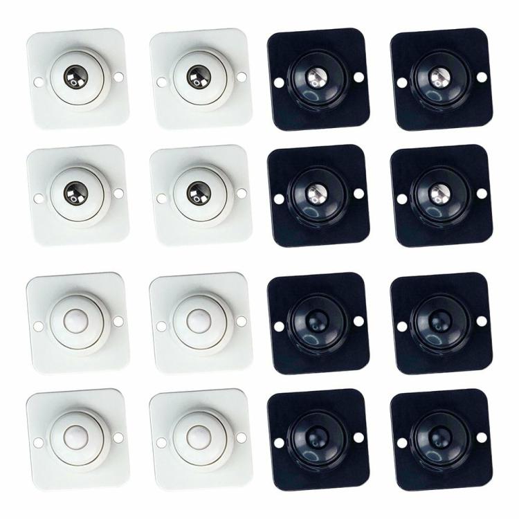 4pcs Sticky Swivel Pulley Low Noise Self Adhesive for Bins Storage Box Furniture  |   Indoor Storage Indoor Storage Indoor Storage