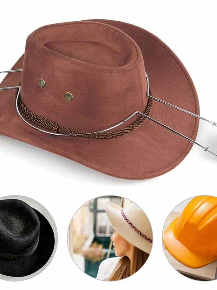 Car Mounted Cowboy Hat Holder Metal Hat Hook Shockproof for Automobile SUV Truck  |   Indoor Storage Indoor Storage Indoor Storage