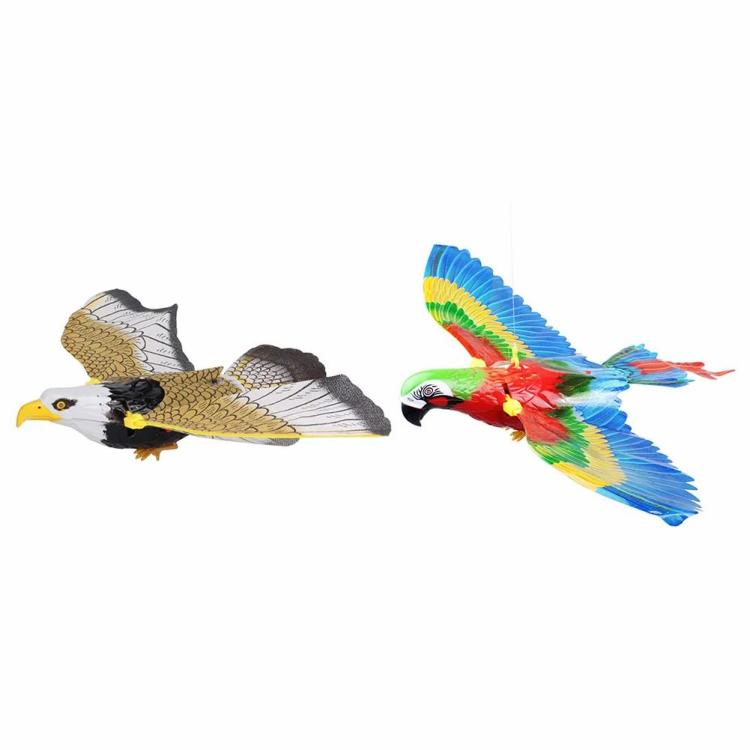 Electric Ceiling Hanging Eagle Toy Funny Interactive Hawk Bird Toy for Kids Pets  |   Cat Accessories Cat Accessories Cat Accessories