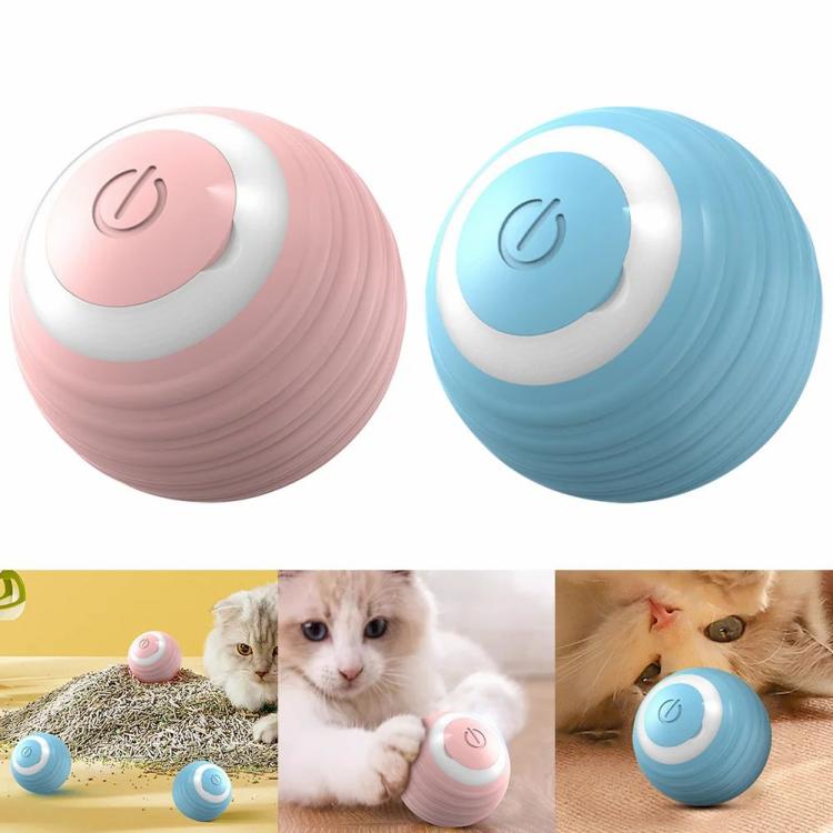 Interactive Cat Toy with LED Lights Automatic Moving Bouncing Rolling Ball  |   Cat Accessories Cat Accessories Cat Accessories