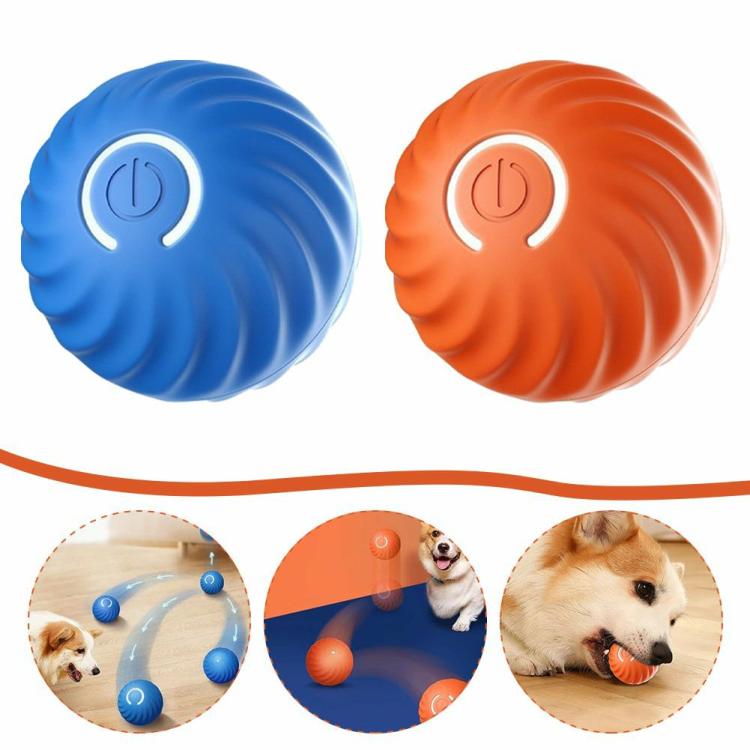 Interactive Pet Ball Toy Electronic Self Moving Motion Activated Ball for Gift  |   Dog Accessories Dog Accessories Blue/Orange