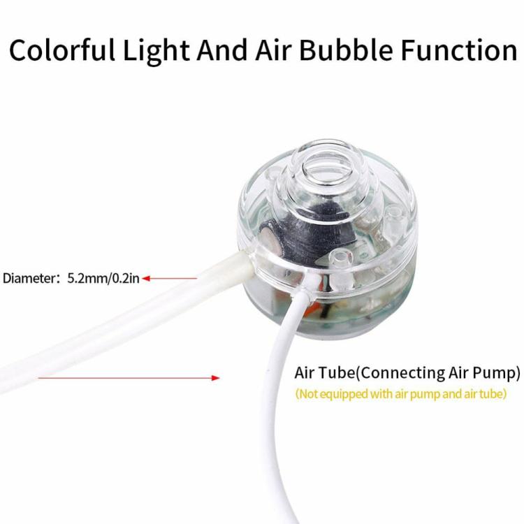 LED Oxygen Bubble Light Fish Tank Underwater Air Stone Bubble Lamp  |   Aquarium Accessories Aquarium Accessories Aquarium Accessories