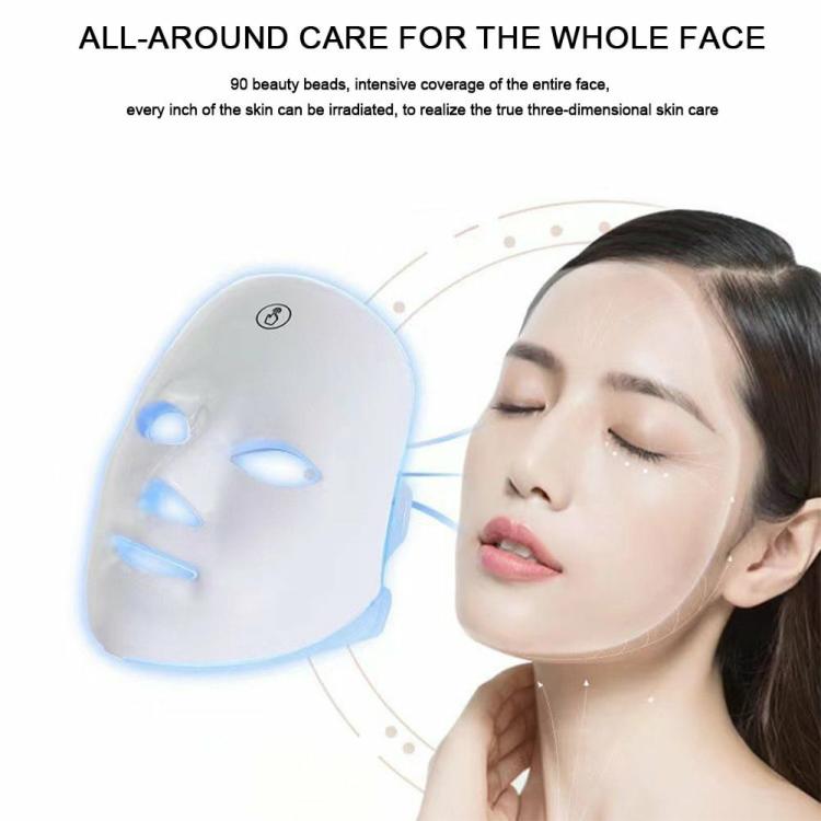 LED Photon Beauty Mask 7 Color Advanced Photon Flexible Mask Spots Acne Removing  |   Personal Care Appliances Home Appliances Personal Care Appliances