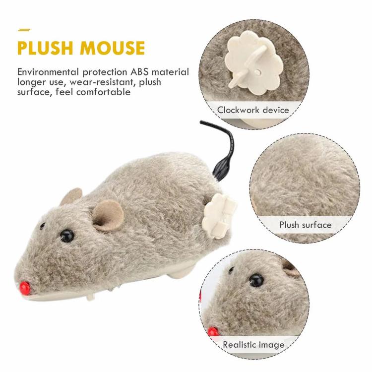 Plush Cat Teaser Toy Catmint Cat Mice Toy Interactive Training Game Cat Supplies  |   Cat Accessories Cat Accessories Cat Accessories