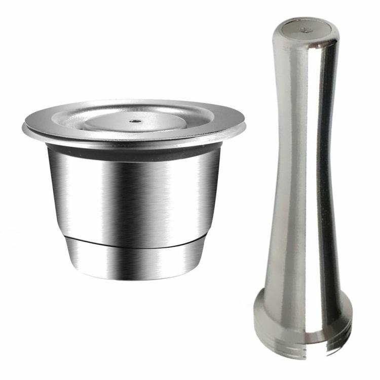 Reusable Stainless Steel Refillable Coffee Capsule + Tamper for Nespresso  |   Coffee Supplies Coffee Supplies Coffee Supplies