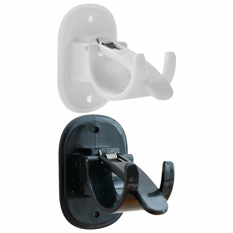 Self Adhesive Curtain Rod Holder No Drilling Curtain Rod Hanger Rod Holder Hooks  |   Bathroom Storage Bathroom Storage Bathroom Storage