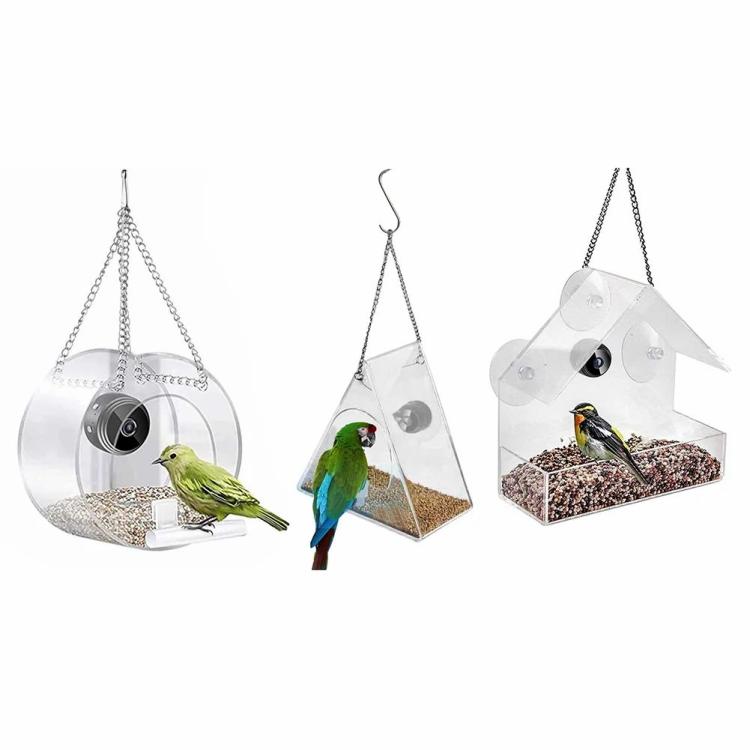 Smart Bird Feeder with Camera Feeding House Easy Installation for Outdoor Garden  |   Bird Accessories Bird Accessories Bird Accessories