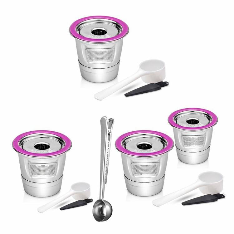 Stainless Steel Coffee Capsule Cup Reusable K Cup for Keurig 2.0/1.0 Filter  |   Coffee Supplies Coffee Supplies Coffee Supplies