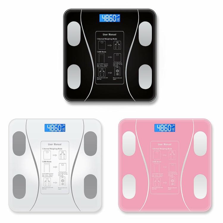 Weighing Scales Bluetooth-compatible Body Digital Electronic Weight Scale  |   Kitchen Tools Kitchen Accessories Black/White/Pink