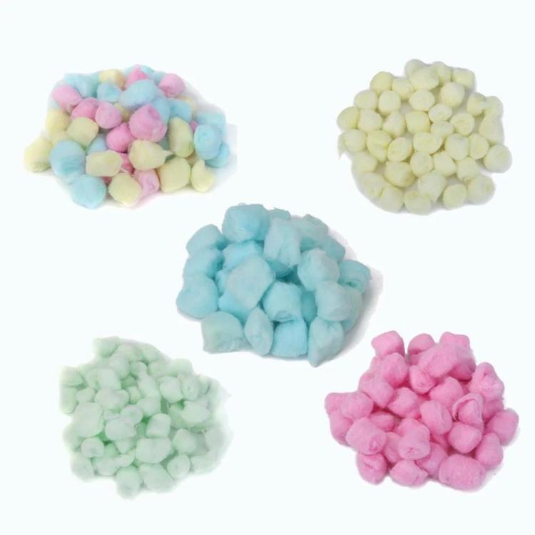 100pcs Winter Keep Warm Cotton Balls Cute Cage House Filler  |   Pets Bag & Toy Pet Products Multicolored