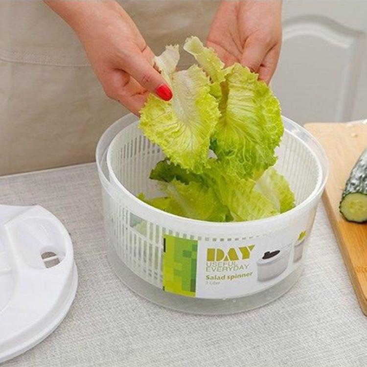 Large Salad Spinner Manual Lettuce Dryer with Bowl & Colander for Kitchen Tools  |   Kitchen Tools Kitchen Accessories Kitchen Tools