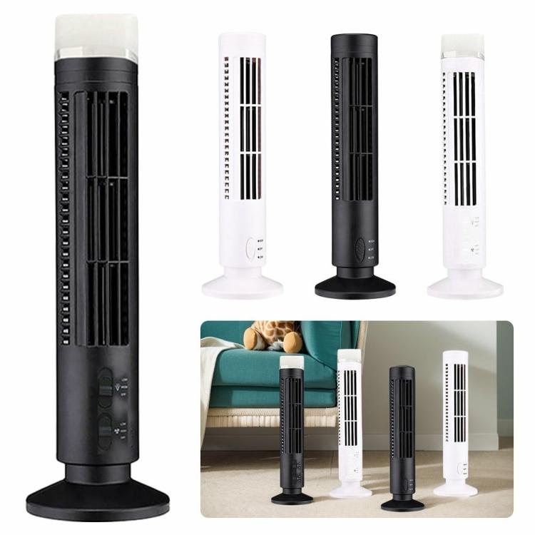 LED Tower Fan No Leaf Air Conditioner Portable USB Bladeless Fan for Home Office  |   Household Appliances Home Appliances Household Appliances