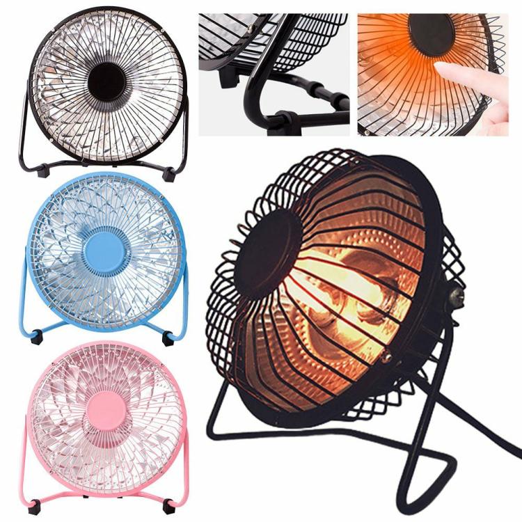 220V Electric Sun Heaters 400W Portable Mini Space Heater for Winter Home Office  |   Household Appliances Home Appliances Black