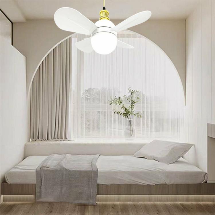 48W Ceiling Fan Light Remote Control 4 Blades Flush Mount Ceiling Fan with Light  |   Household Appliances Home Appliances Household Appliances